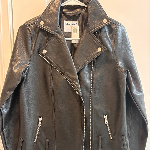 Old navy NWT faux leather jacket - Picture 1 of 4
